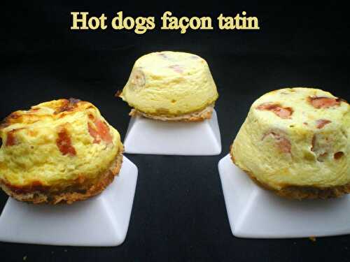 Hot dogs façon tatin