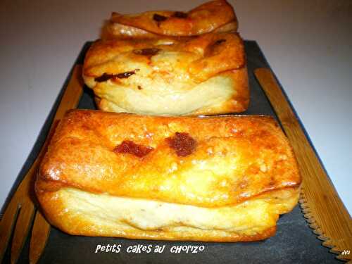 Petits cakes au chorizo