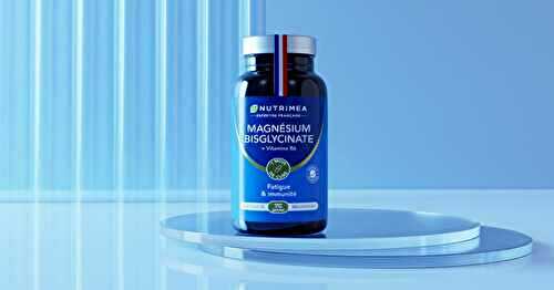 Magnésium bisglycinate de Nutrimea : la forme la plus douce et la mieux tolérée