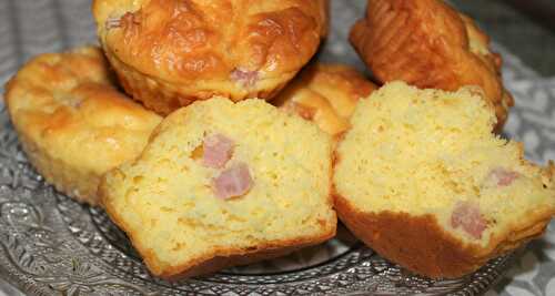 Muffins Salés : Jambon et Fromage - Délicimô ! Blog de Recettes de Cuisine et Pâtisserie