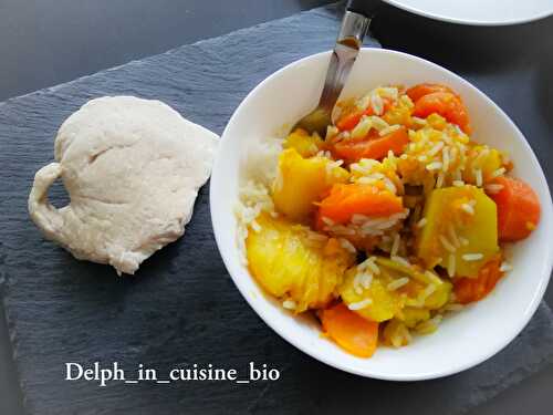Wok de légumes oubliés au cumin, curcuma et curry