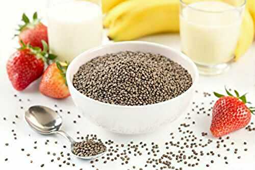 Perdez du poids facilement avec ces 7 utilisations des graines de chia