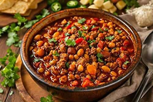 Recette chili con carne traditionnel texan