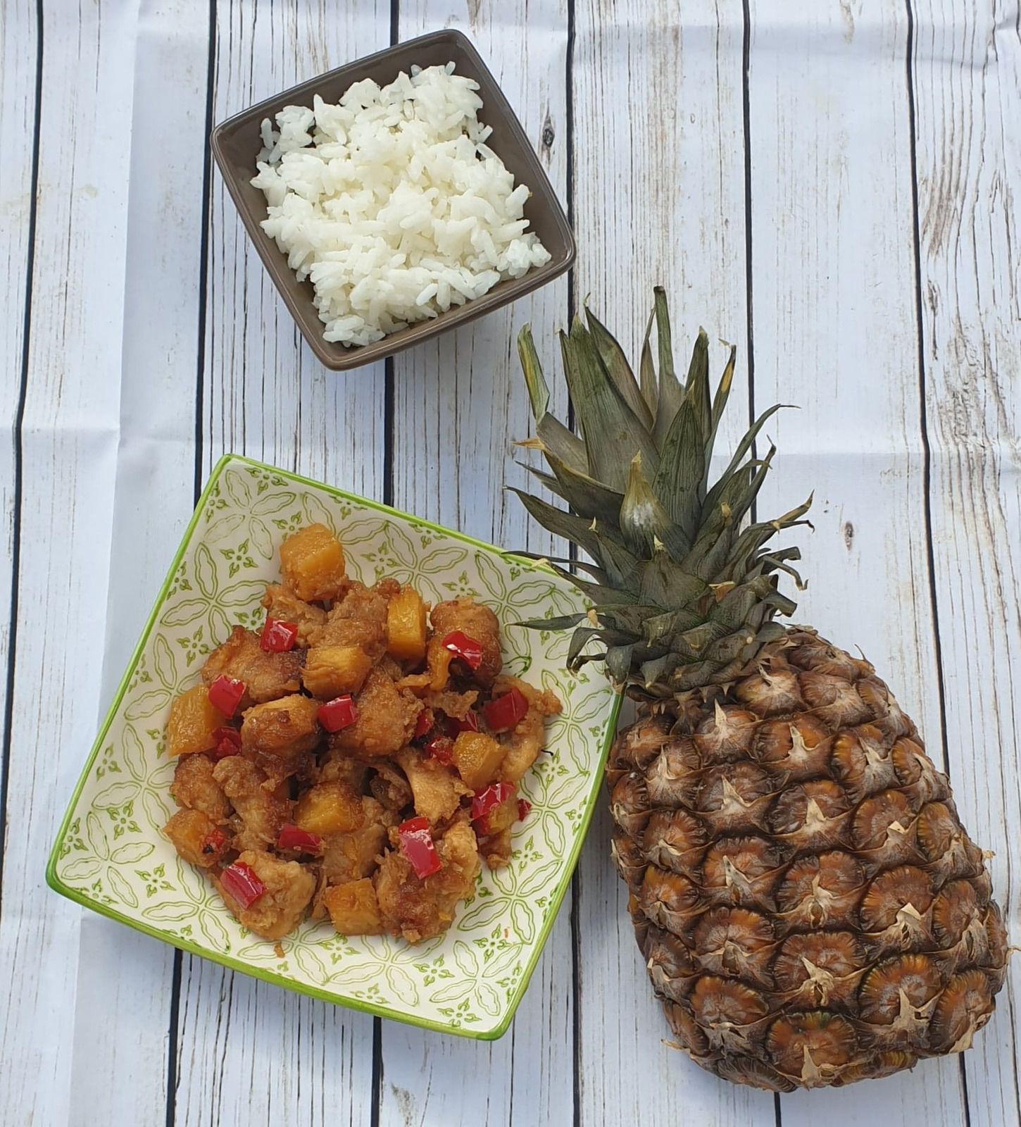 Poulet à l'ananas