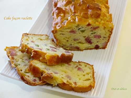 Cake façon raclette