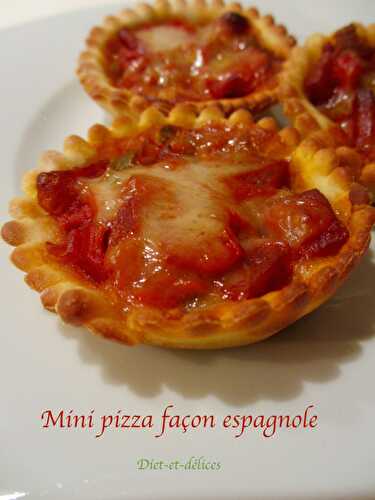 Mini pizza façon espagnole