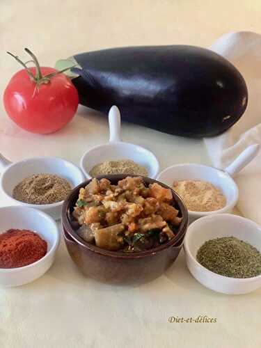 Zaalouk : caviar d’aubergine marocain aux épices