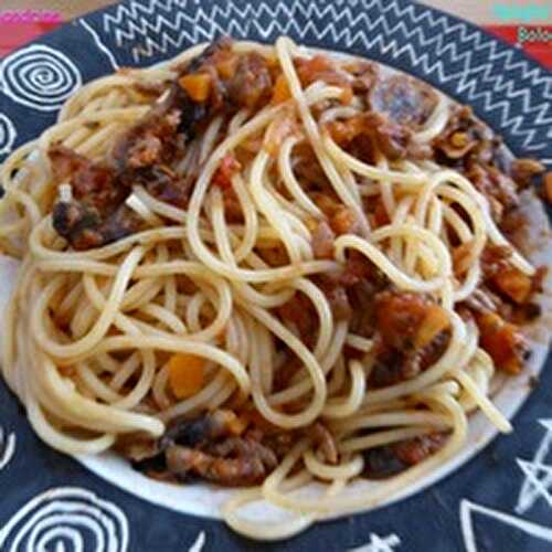 Des Spaghettis Bolognaise