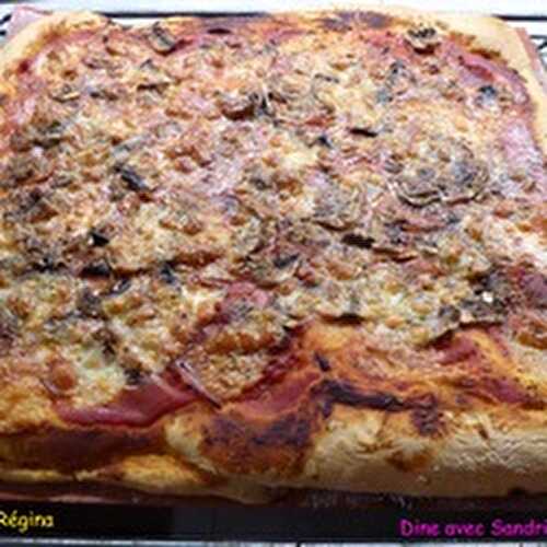 La Pizza Régina et Une Pizza Raclette