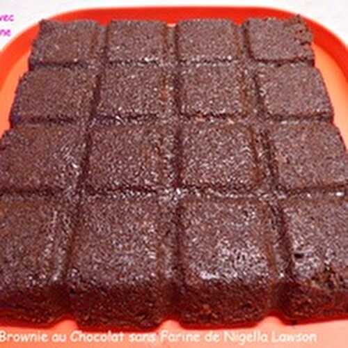 Le Brownie au Chocolat sans Farine de Nigella Lawson