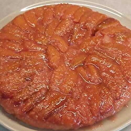 Une Tarte Tatin aux Prunes