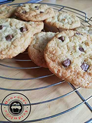 Cookies moelleux et croustillant à la noix de coco et vanille