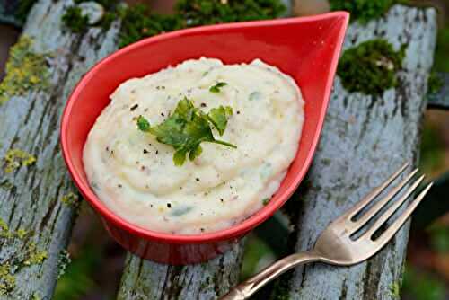 Purée de pomme de terre à l’ail