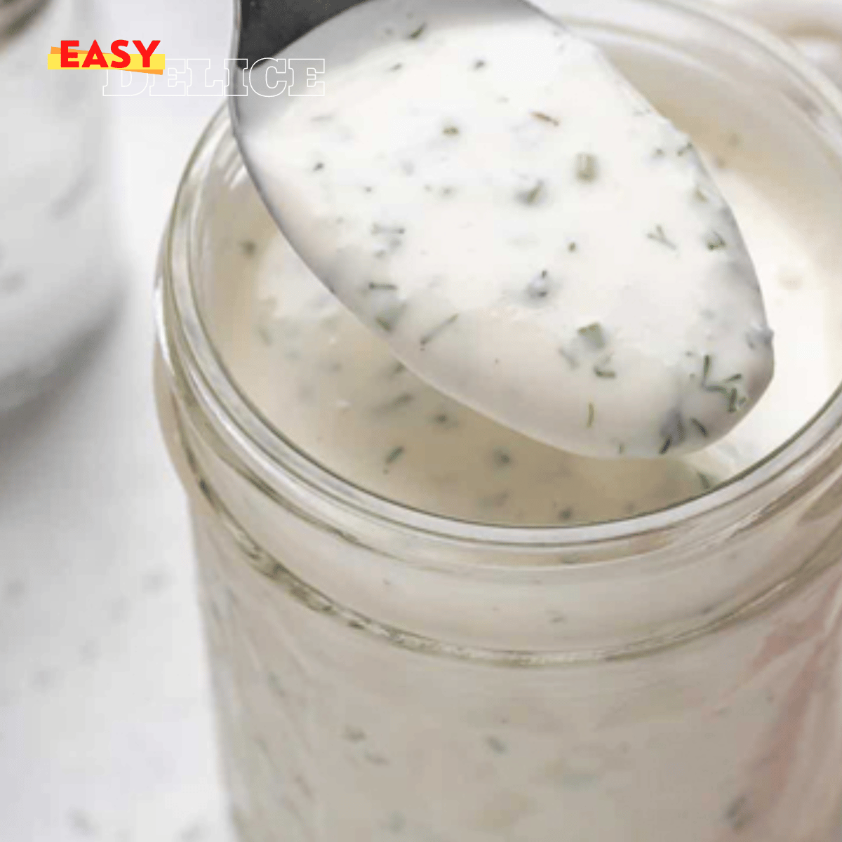 Sauce blanche légère pour salade de pâtes