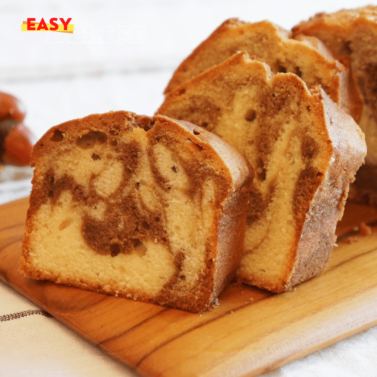 Cake Marbré au Air Fryer