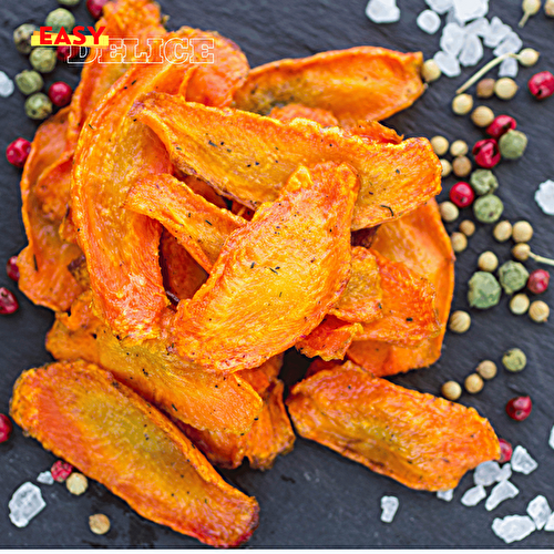 Chips de Carottes au Air Fryer