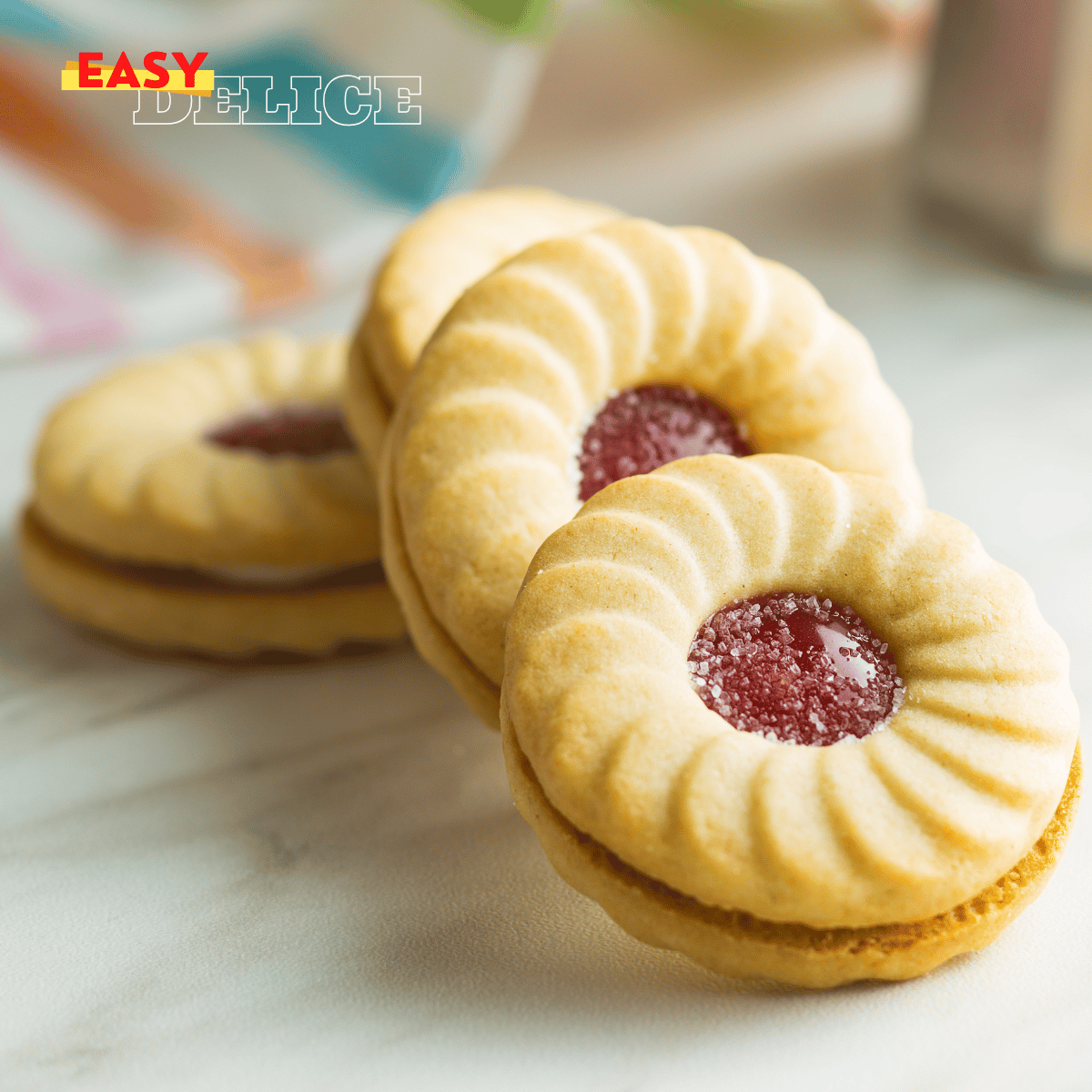 Biscuits Coquins à la Confiture