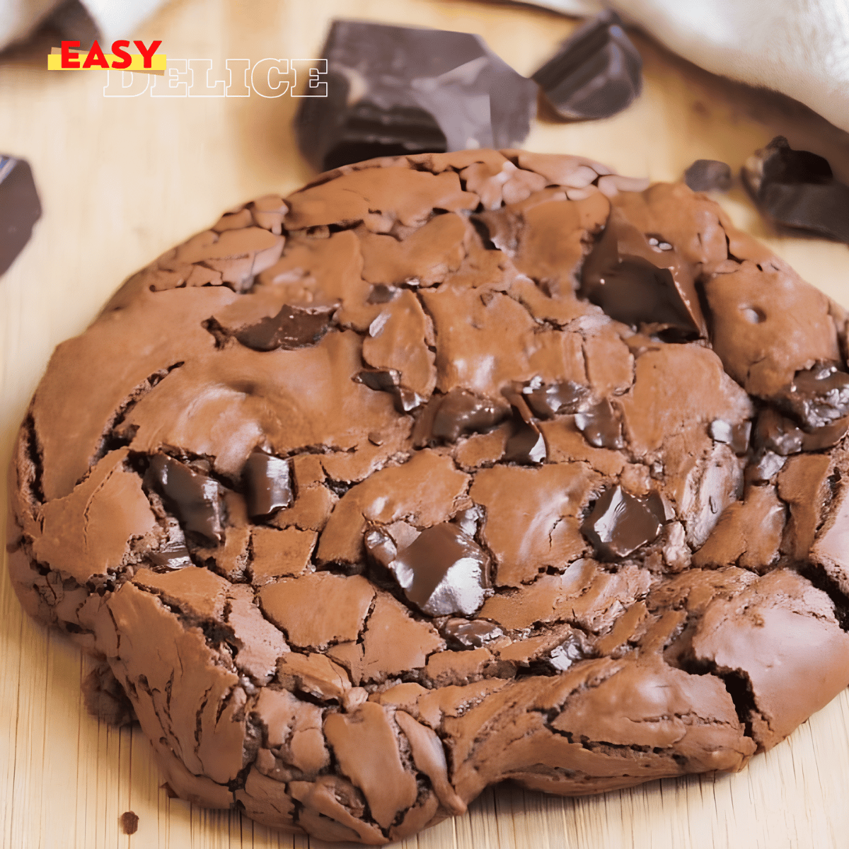 Cookies façon brownie : Une Recette Inratable pour les Gourmands !