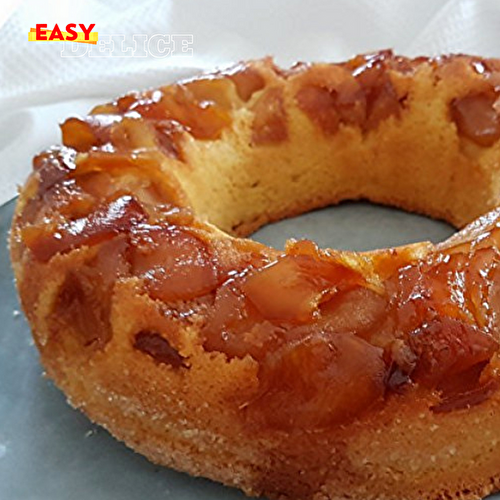 Gâteau aux pommes caramélisées : un dessert gourmand et réconfortant