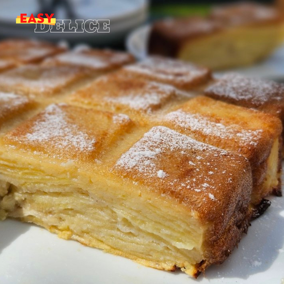 Gâteau invisible aux pommes : une recette légère et irrésistible