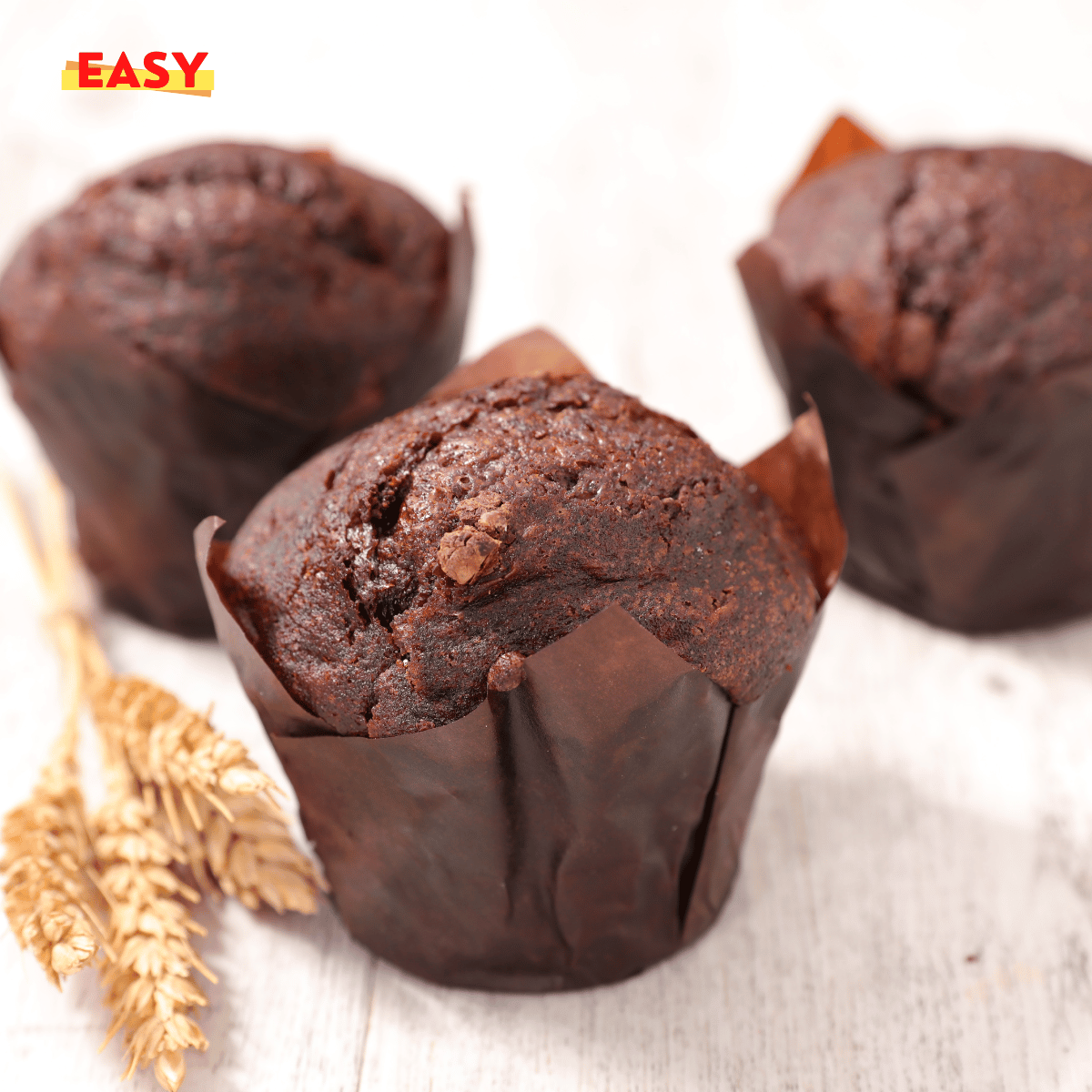 Muffins Chocolat au Cœur Fondant Spécial Noël au Air Fryer