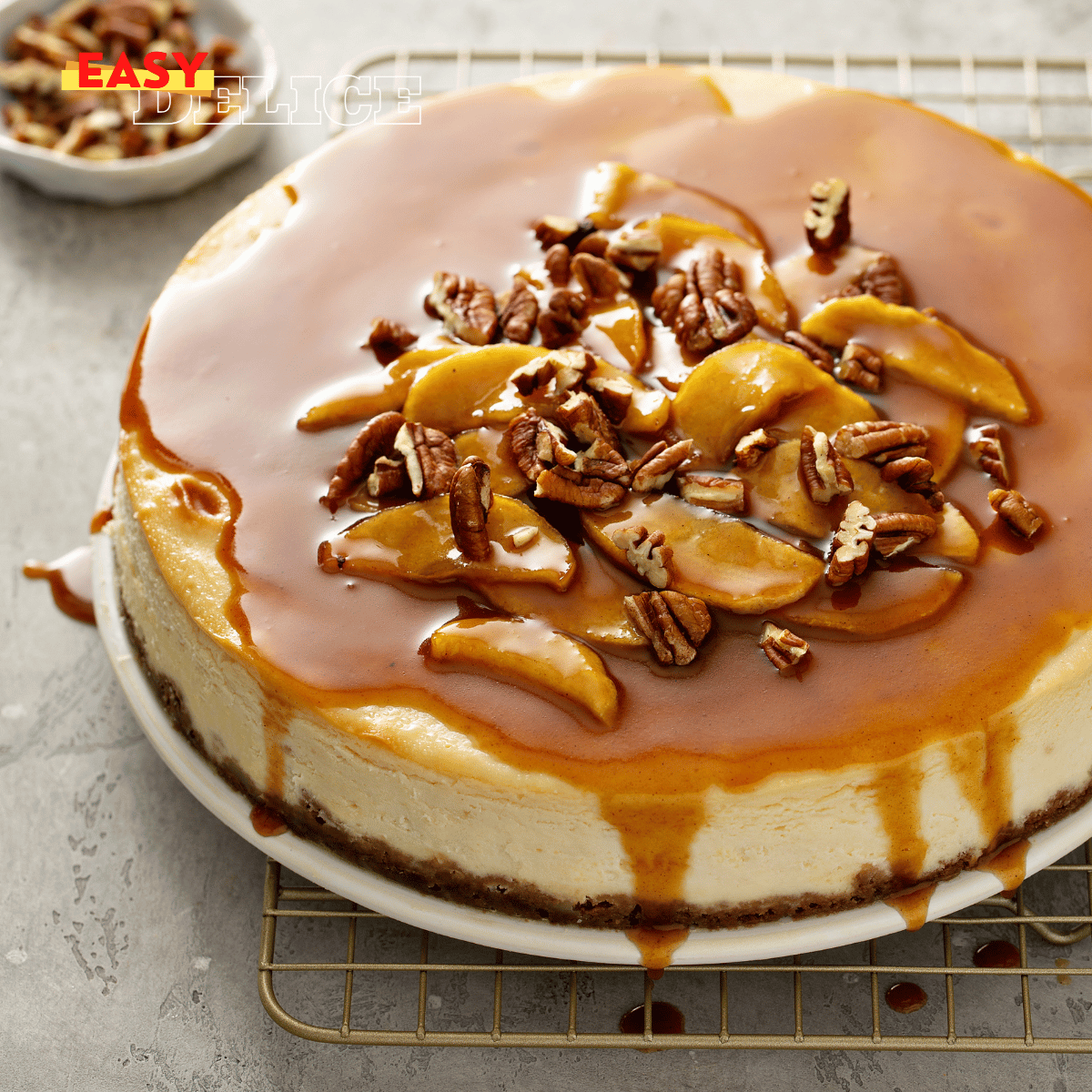 Cheesecake au caramel beurre salé