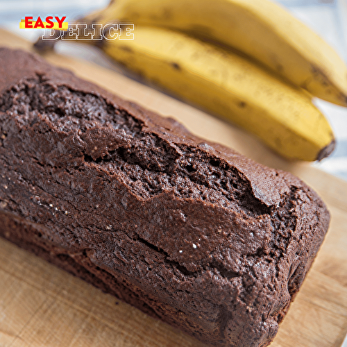 Gâteau au chocolat et aux bananes