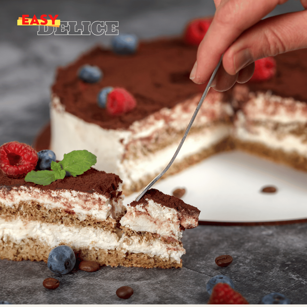 Gâteau Façon Tiramisu Luxe