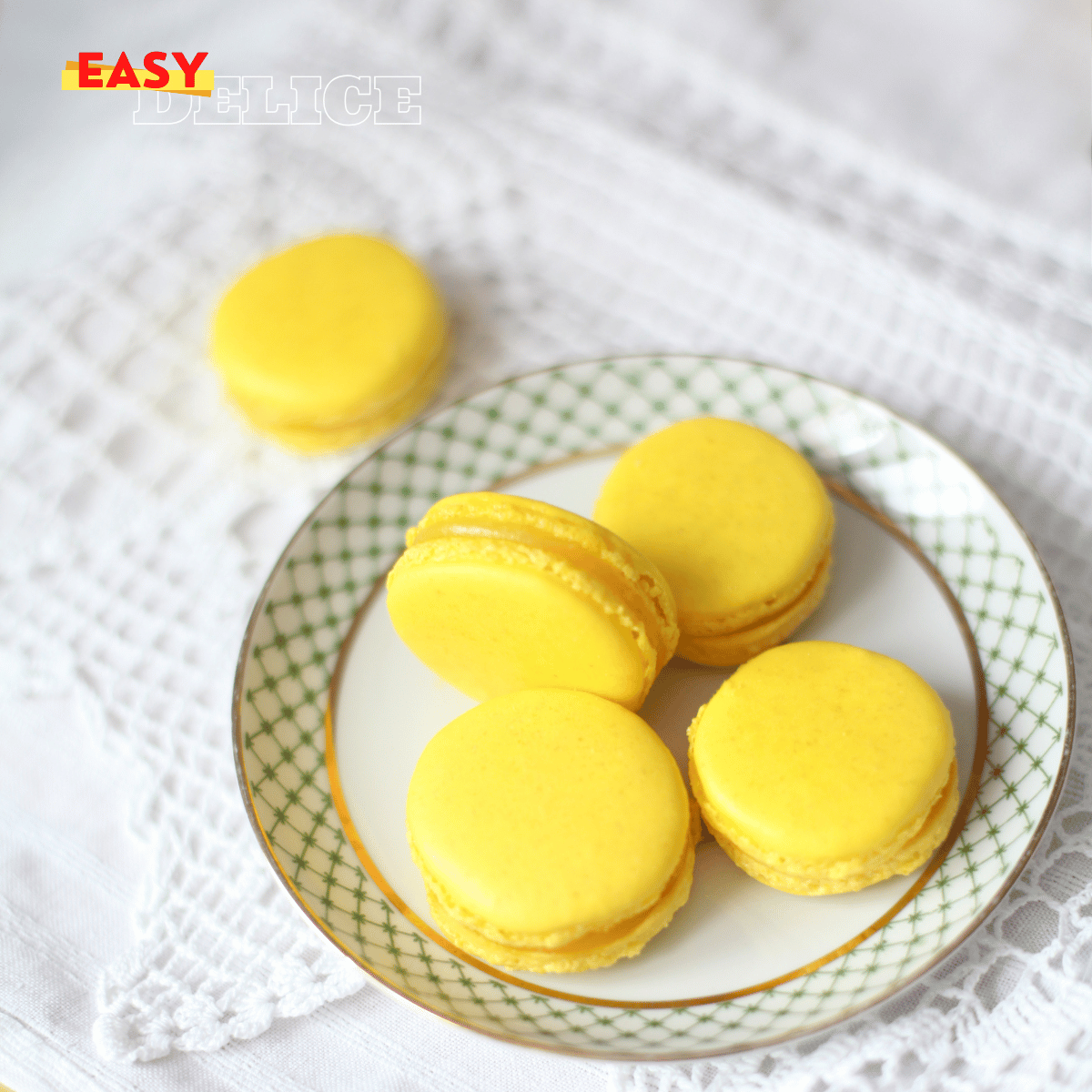 Macarons au Citron