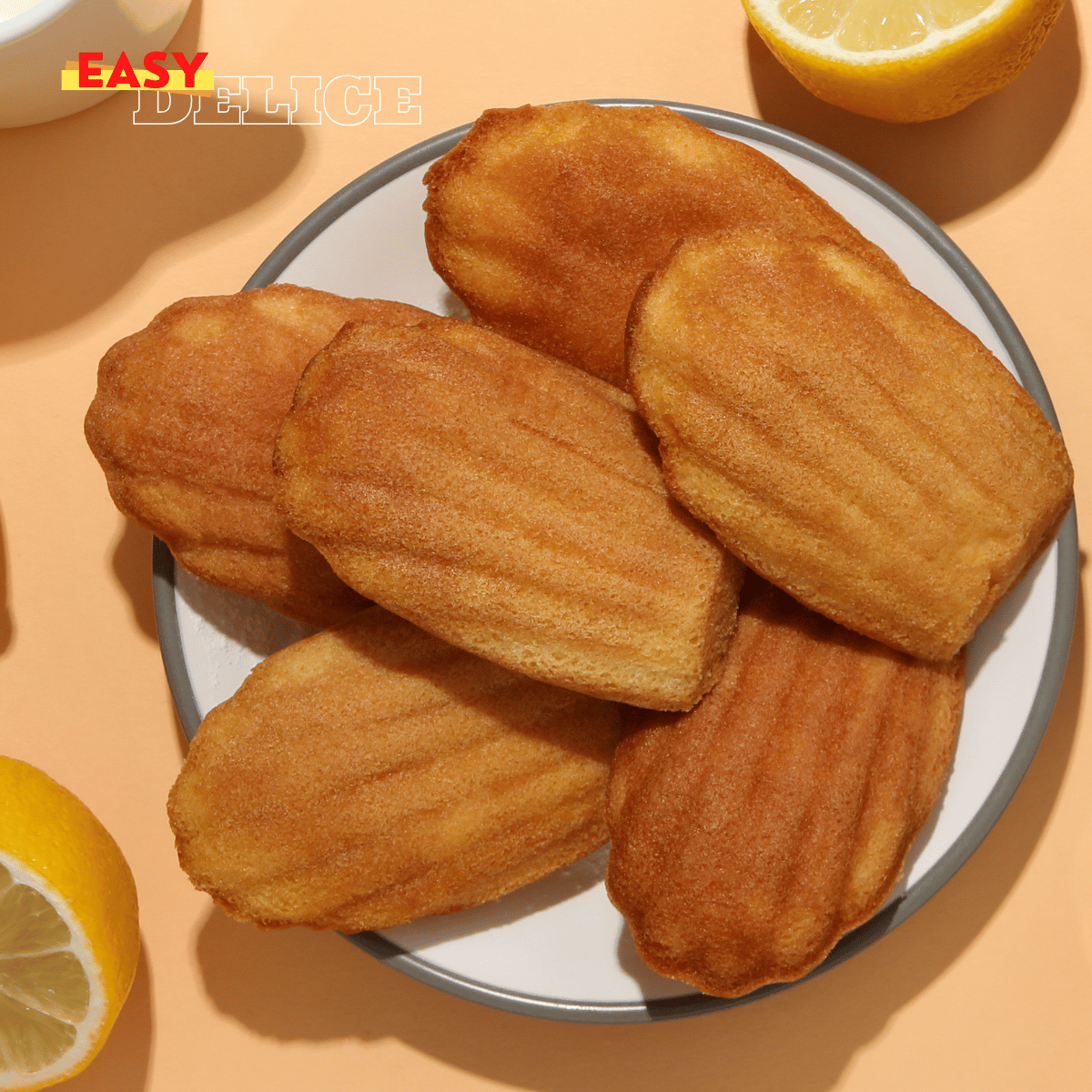 Madeleines au citron