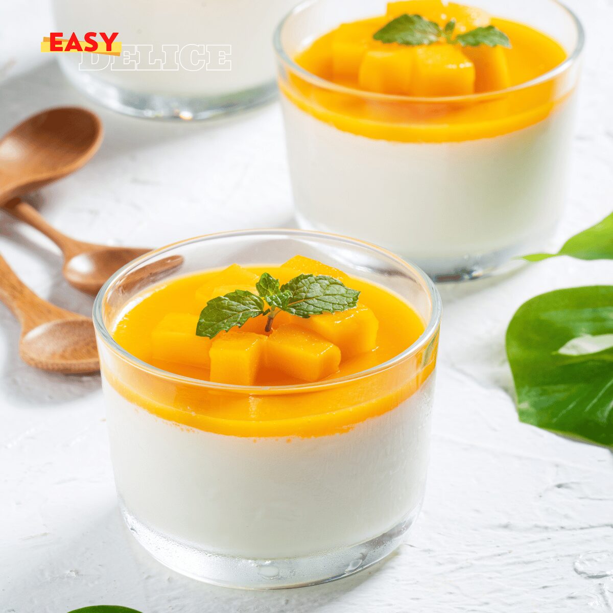 Panna Cotta à la Mangue