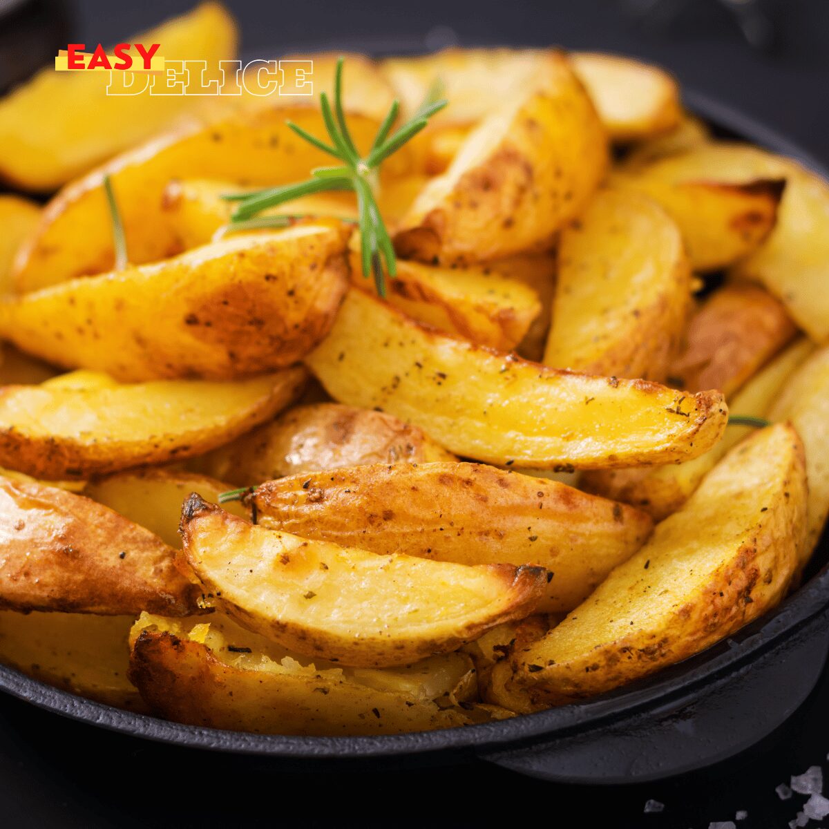 Quartiers de Pommes de Terre (Wedges) au Airfryer