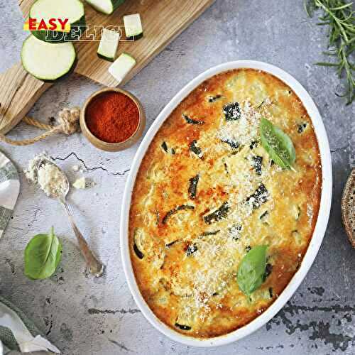 Clafoutis de Courgettes au Parmesan