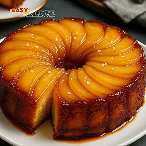 Gâteau aux Pommes Tomber Terre