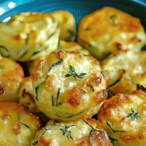 Nuages de Courgettes Légers et Moelleux au Four