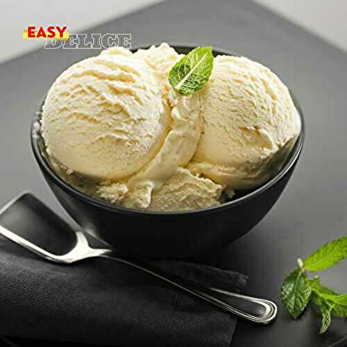 Glace Maison Onctueuse à la Vanille