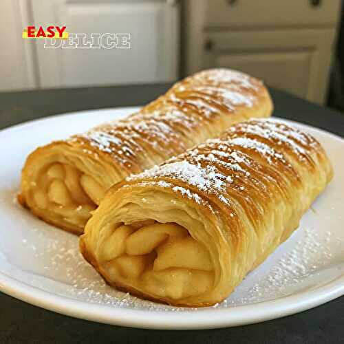 Roulés Feuilletés aux Pommes en 10 Minutes