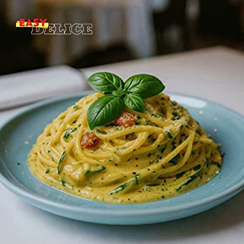 Spaghetti Crème Courgette