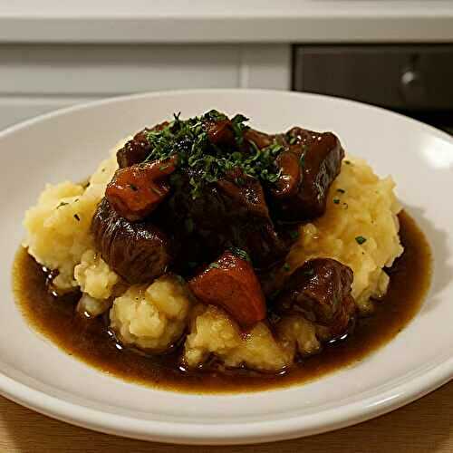 Bœuf Braisé & Purée Maison