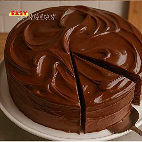 Gâteau au Chocolat avec Ganache Onctueuse