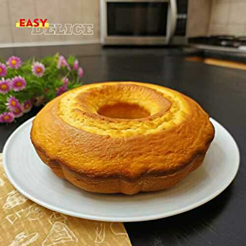 Gâteau au Citron Japonais en 5 Minutes