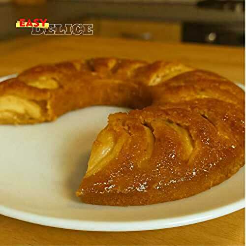 Gâteau aux Pommes Caramélisées