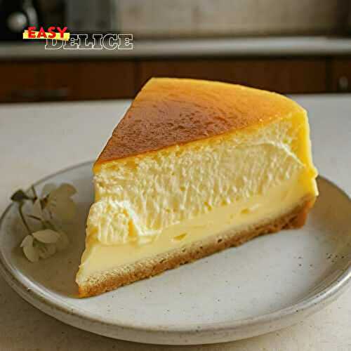 Gâteau Japonais en 3 Ingrédients (Cotton Cheesecake)