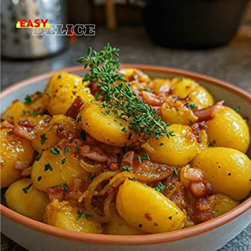 Ragoût de Pommes de Terre au Lard