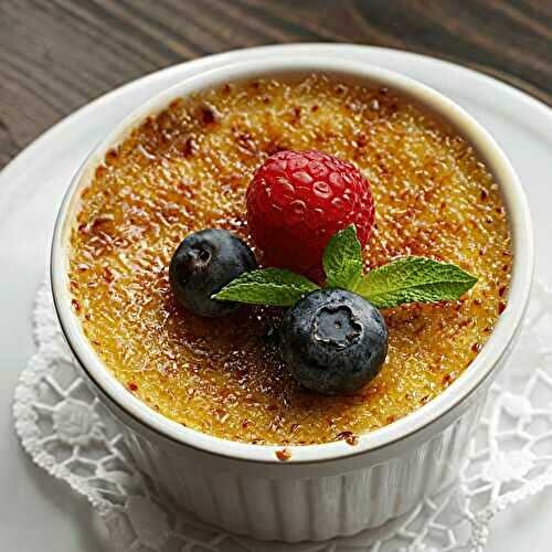 Crème brûlée de nos grands-mères