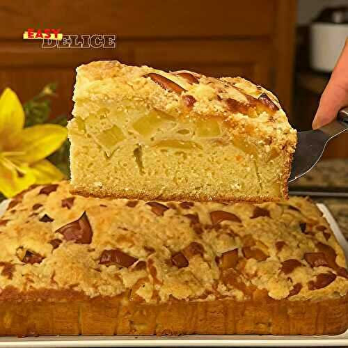 Gâteau aux Pommes et Crumble