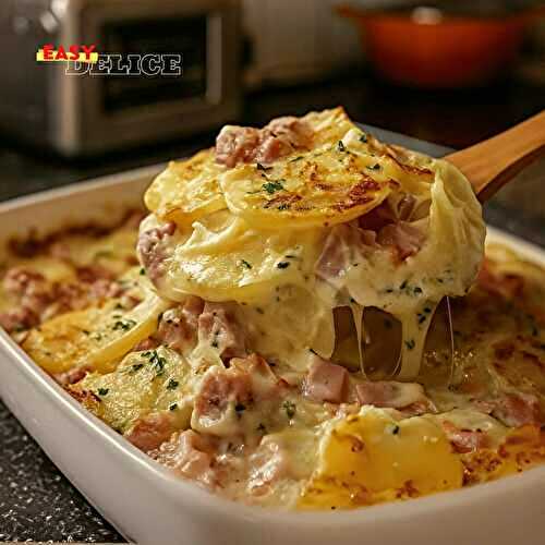 Gratin de Pommes de Terre au Jambon