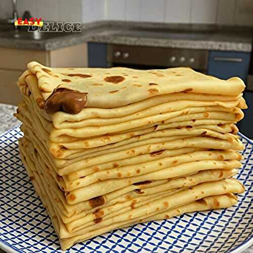 Crêpes sans temps de repos — moelleuses, rapides et inratables !