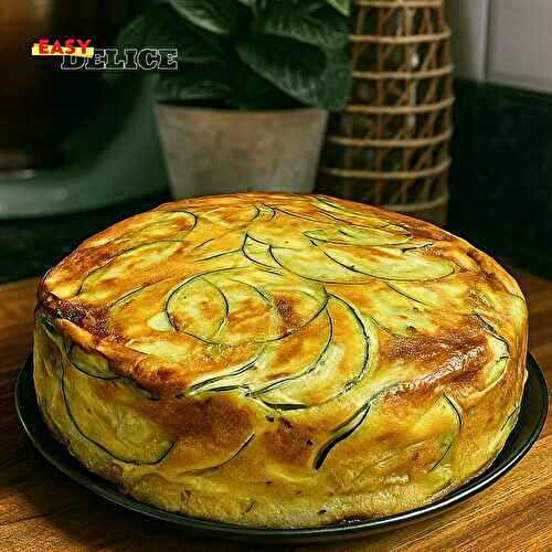 Gâteau invisible à la courgette — version grand chef