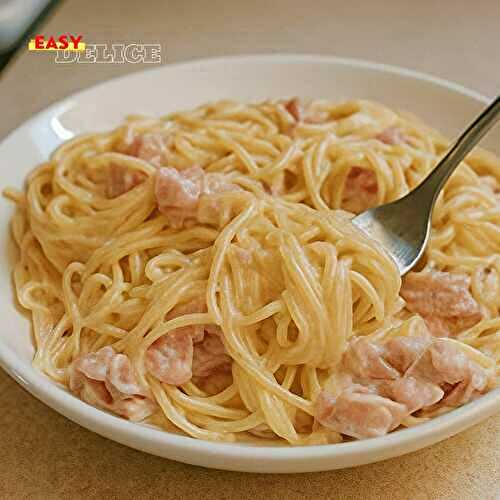 Les Meilleures Pâtes au Jambon et Fromage – Rapides, Économiques et Délicieuses !